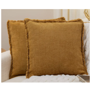 Yellow 17x17 Pillow Case