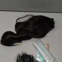 KooKaStyle Invisible Wire Hair Extensions Long Wavy Layered Synthetic Hair Extensions with Transparent Wire Adjustable Size 6 Secure Clips Dark Brown/6# Hairpieces for Women 16 Inch