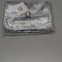 NOL Natural Organic Lifestyle Small Lunch Bag Mini Lunch Box Insulated Lunch Bag for Men/Women Leakproof Cooler Tote Bag Lightweight Nylon Waterproof Lunch Box For Work, Silver (Silver (3 Liters))