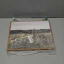 InSimSea Framed Canvas Wall Art Vintage Decor, Wildflower Field Canvas Wall Art Paintings Prints, Rustic Landscape Wall Decor for Bathroom Office, Office Dining Room Decor, 11"x14" (Champ Fleuri)