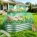 Garden Netting for Raised Beds 2 Pack, Raised Garden Bed Plant Netting Cover Mesh for Garden Protection, Rectangular Bird Netting Pest Barrier Screen Insect Net for Vegetables Fruits, 4x2x1ft, Green