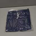 Haloumoning Boys Corduroy Shorts Kids Casual Elastic Waist Drawstring Summer Shorts with Pockets 5-14 Years, Navy Blue