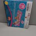 Pool Floats Adult Heavy Duty Inflatable Pool Lounger with Adjustable Backrest Cup Holder Floating Pool Tanning Rafts Water Floaty Lounge Lake Beach Party Games