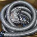 Hon&Guan 16 Ft Shop Vac Hose Kit with Quick-Connect Adapters, Flexible 1-1/4 Vacuum Hose Compatible with Home & Shop Vac, Expanded Multi-Brand Power Tool Adapter Set (1-1/4 to 2-1/4)