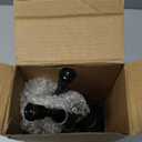 2PCS Motorcycle Mirrors with 8mm & 10mm Bolt,Carbon Fibre HD Motorcycle Mirrors for Handlebars,360 Adjustable Motorcycle Accessories Wide Angle Rear View Mirror (Carbon Fibre)