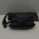 Airplane Foot Hammock for Plane Travel, Detachable Bamboo Airplane Foot Rest for Long Flight, Desk Foot Hammock with Extended Adjustable Strap to Relax Your Feet, Foot Sling Travel Essentials (Standard Size)