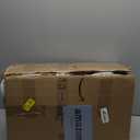 Sytopia 42" XL Indestructible Waterproof Chew Proof Dog Bed, Chew-Resistant Dog Crate Pad, 90 lbs Capacity for Extra Large Dogs, Indoor & Outdoor Use, Light Gray