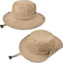 Outdoor Kids Sun Hat UPF 50+ Quick Dry Foldable Bucket Hat Lightweight Adjustable Fishing Safari Hat for Girls and Boys