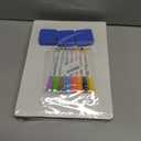 Set of 12 Small White Board Dry Erase Boards Classroom Pack 9" x12 Double Sided Personal Whiteboards for Students Teachers School Supplies Lapboards Mini Whiteboard Erasers Incl and Colors Pens