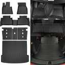 Naibeve Floor Mats for 2020-2025 BMW X6 M/M50i/sDrive40i/xDrive40i G06 - All Weather Custom Fit for BMW X6 Floor Mats & Cargo Mats & Backrest Mat Accessories