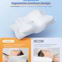 Ultra Pain Relief Cooling Pillow for Neck Support, Adjustable Cervical Pillow Cozy Sleeping, Odorless Ergonomic Contour Memory Foam Pillows, Orthopedic Bed Pillow for Side Back Stomach Sleeper