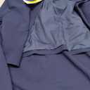 EXLURA Women's Professional Business Lightweight Blazer Dress Suit Sets 2 Piece Work Office Fashion Outfits (Navy Blue), S
