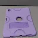 Cantis Case for iPad Air 11-inch (M4) 2026/ (M3) 2025/ (M2) 2024, iPad Air 5th/4th Generation (2022/2020) 10.9 Inch, Heavy Duty Shockproof Rugged Protective for i Pad Air 11'', Purple+Purple