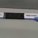 SHUHANG 1 Pair Push to Open Drawer Slides 14 Inch 100 lb Load Capacity Side Mount Press to Release Full Extension Ball Bearing Glides Rails Cabinet Wardrobe Kitchen Dresser