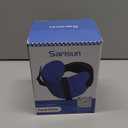 Travel Pillows for Airplanes, 360 Support Headrest Pillow with Eye Mask for Sleeping, Travel Airplane Pillow for Long Flights Car Road Trip, Travel Accessories Stop Bobblehead, Black