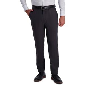 Haggar Mens Premium Comfort Dress Pant, Slim Fit (Black), Size 32x29