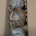 winemana Bird Nesting Material Holder for Hummingbirds, 3 Pack Natural Nesting Balls with Cotton Fibers for Wild Birds Outdoor Hummingbird House Gift for Bird Lovers Refillable