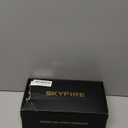 SKYFIRE LED Rechargeable Flashlights High Lumens with Ambient Lamp,8000 Super Bright Tactical Flashlights with 2 Colors,Focusable,Waterproof Flash Light for Camping Essentials,Outdoor&Home-Black