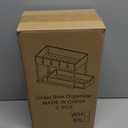 DEKAVA Under Sink Organizer 2 Pack, Bathroom Cabinet Organizer, 2 Tier Sliding Cabinet Basket Organizer Drawer, Multi-Purpose Bath Collection Baskets for Bathroom (Black)