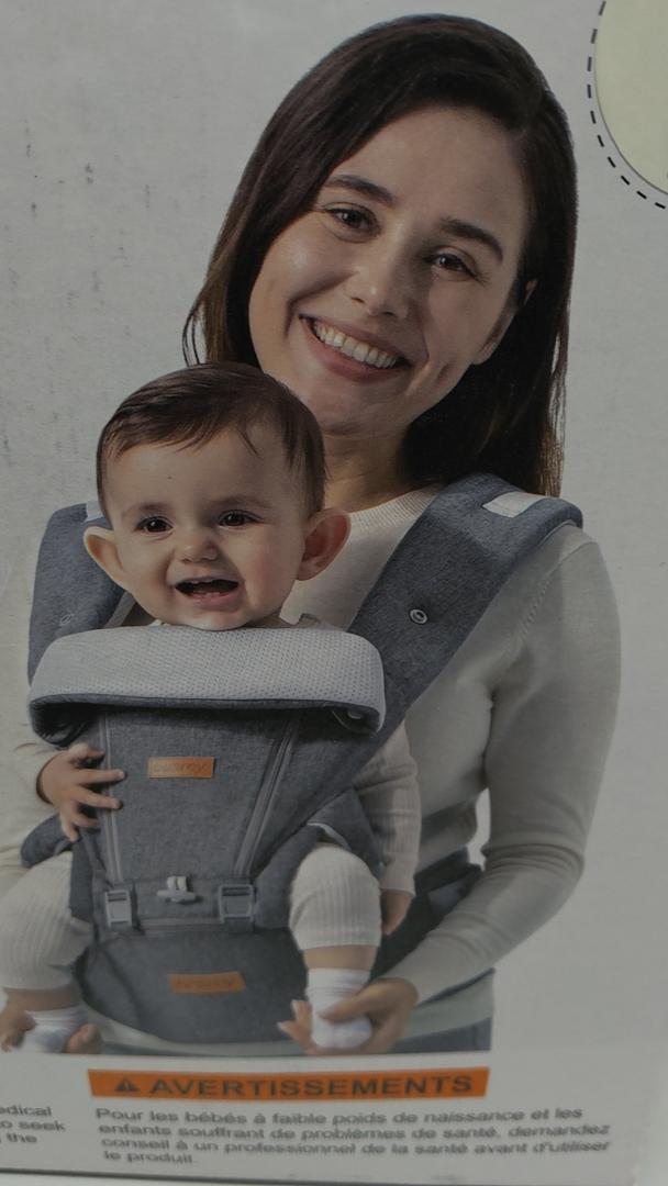 besrey Baby Carrier Hip Seat for Dad, Front Summer Infant Carrier Newborn to Toddler, Plus Men Backpack Holder, Harness for Carrying Infant, Hip Seat with Strap