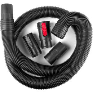 WORKSHOP Wet/Dry Vacs Shop Vacuum Accessories WS25020A Replacement Hose Attachment, 2-1/2-inch x 7-feet Dual-Flex Locking Vac Hose for Wet Dry Shop Vacuum Cleaners