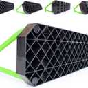 QuickPlay Replay Station 4-in-1 Soccer Rebounder Board - Portable Rebound Board for Backyard - Dual Surface, Dual Angle Soccer Passing Board for Passing & Reaction Skills - Soccer Training Equipment