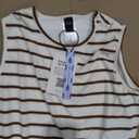 CIDER Sweater Dress for Women Long Sleeve Dress Mock Turtleneck Bow Tie Midi Work Dresses Old Money Dresses Fall Winter: White/Khaki Stripes, M