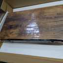 Fun Memories Floating Shelves - 2 Pack 12 Inch Deep Rustic Wooden Wall Shelves - Extra Deeper & Thicker Wall Mounted Storage Shelf for Living Room, Kitchen, Farmhouse - 24" W x 12" D x 1.5" H - Brown