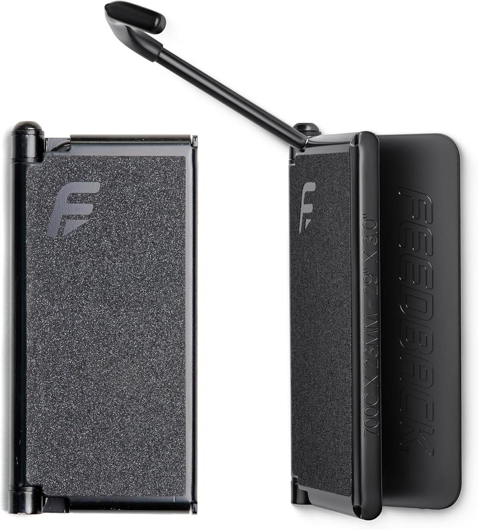 FEEDBACK SPORTS | Velo Hinge 2.0 Pivoting Swivel Bike Wall Mount | Vertical Bicycle Hanger | Garage Fold Away Bike Hook | Road, Gravel, Mountain Bike Compatible