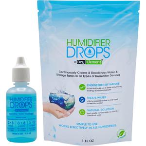 The Original Humidifier Drops - Premium Food Grade Concentrate, Slows Down Residue Accumulation on Surfaces, Minimizes Scaling - Freshens Water in All Humidifier Models, 100+ Day Supply, Made in USA