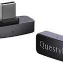 Questyle QCC Dongle Pro [MFi Certified] USB-C Bluetooth Audio Adapter with LDAC,aptX Lossless&aptX-Adaptive,Low Latency Bluetooth 5.4 Dongle for PS5,Wireless Lossless Transmitter for PC/Headphones