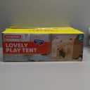 SYNCFUN Play Tent for Kids, Indoor & Outdoor Tent with Blanket, LED Lights & Flags for Toddler, Spacious 51*35*52 Inch, Playhouse for Kids, Ideal Private Space for Reading & Play for Boys & Girls Age 3-7