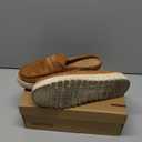 Womens Comfortable Slip On Loafers Indoor Outdoor Business Casual Mules Shoes for Women (7, Brown)