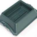 FloraCraft Plastic Floral Casket Saddle 3.5 Inch x 11.25 Inch x 14 Inch Green