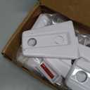 Door Hinge Cover Trim Exterior Accessories for Jeep Wrangler JK JKU Sport Rubicon Sahara X Unlimited 2-Door & 4-Door 2007-2018 (White 8PCS)