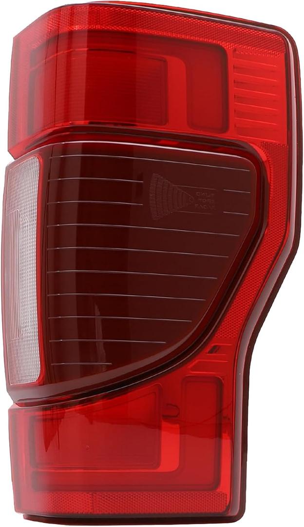 Right Passenger Side Rear Tail Light Assembly Compatible with 2020 2021 2022 Ford F250 F350 Super Duty LED Rear Taillight Tail Lamp Brake Lamp(w Blind Spot)(Not include module)