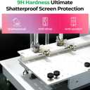 SIELO 3 Pack Matte Screen Protector for iPhone 16 Plus, 9H Hardness Shatterproof & Paperfeel PET Film, Anti-Glare & Anti-Fingerprint Anti Bluelight Case Friendly Screen Protector Matte Film iPhone 16plus