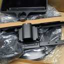 Rolling TV Stand for 37-86" TVs, 110 lbs, Black