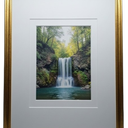 31" × 43" 
Picture Frame, Gold Poster Frame, Home Decor Natural Gallery Frames, Horizontal or Vertical Format, Sturdy, Plexiglass, Large Wall Decor, for Photos, Artworks, Posters