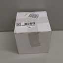 Geetery Set of 5 Display Buffet Risers (3",4",5",6",7") Acrylic Cube with Hollow Bottoms Acrylic Boxes Table Stands for Display Dessert Catering Collectibles Jewelry Decor (Small,3,4,5,6,7 Inch,White)