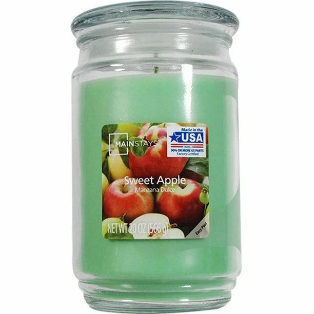Pine Candle - Large 22oz Glass Jar 130 Hours Burn Time - Decorated Jar Within a Presentation Gift Box and Protective Shipping Box