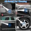 Car Cleaning Gun Detailing Dry Air Blow Gun, High Pressure Car Interior Cleaning Tool, Car Dryer Air Blower for Car Surfaces Quickly Blasts Dust, Works with Air Compressor