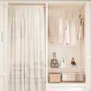 2PCS Spring Tension Curtain Rods 24 to 46 Inch White Spring Curtain Rod Short Curtains Rod Tension Small Curtains Rods for Window, (With Two Set Rod's Holder)