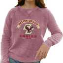 Blue 84 NCAA womens Ncaa Officially Licensed Women's Crewneck Sweatshirt Burnout Vintage Scholar (XXL)