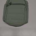 Lexiyat Water Bottle Bag 40 oz Crossbody Holder for Walking Hiking Insulated Carrier Purse with Adjustable Strap (Green)