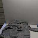 JiangWu Womens Fashion Horn Button Fleece Thicken Coat with Hood Winter Warm Jacket (X-Large, Dark-gray)