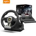 PXN Racing Wheel - Gaming Steering Wheel for PC, V3II 180 Degree Driving Wheel Volante Universal Usb Car Racing with Pedal for PS4, PC, PS3, Xbox Series X|S, Xbox One