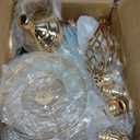 VEVOR 10PCS 55cm/21.65” Tall Crystal Wedding Flower Stand, Metal Wedding Centerpiece Vase, Gold Flower Holders Floral Display Rack for Tables Wedding Dinner Party, Ceremony Birthday Event Decor