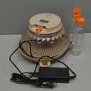 Innsky Incubators for Hatching Eggs,12 Egg Incubator with Automatic Egg Turning and Humidity Control, Chicken Egg Incubator with Temperature Control, Egg Candler