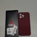 FireNova Designed for iPhone 14 Pro Max Case, Silicone Upgraded [Camera Protection] Case with [2 Screen Protectors], Soft Anti-Scratch Microfiber Lining Inside, 6.7 inch, Plum